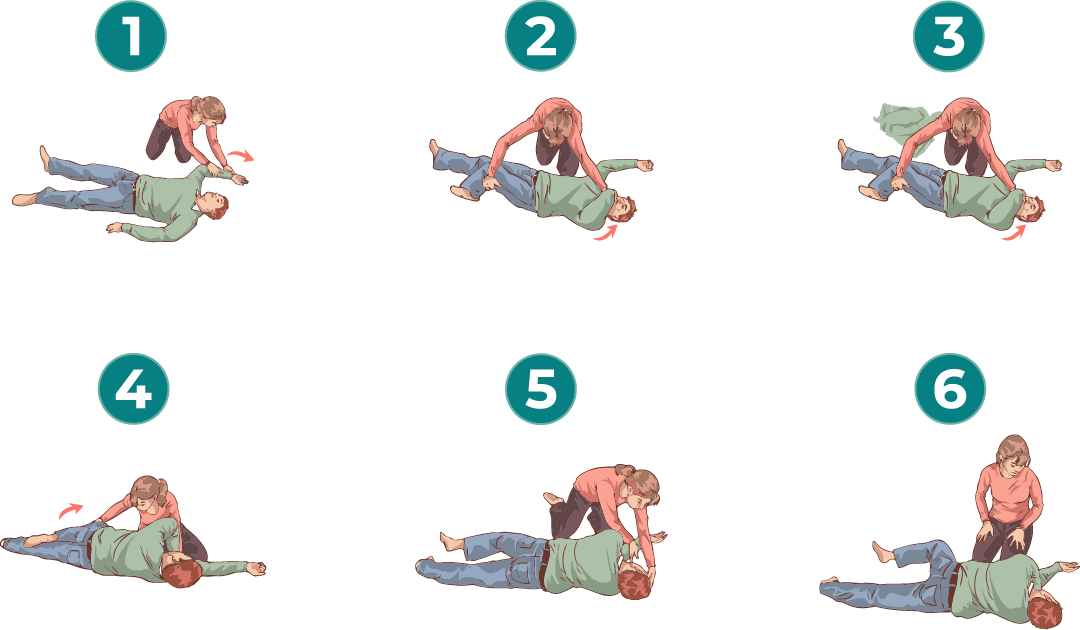 Recovery position - How to help someone who has overdosed | Arrow Health - addiction treatment Melbourne