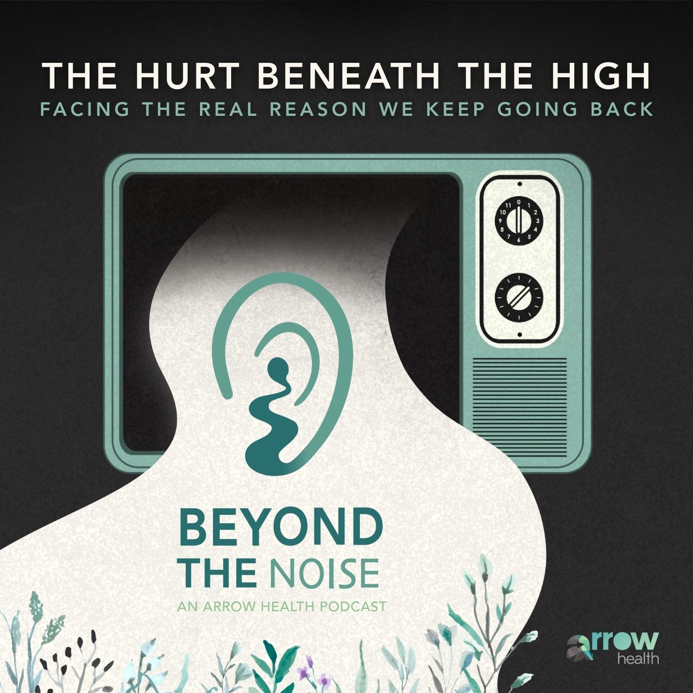 Episode 4 Arrow Health's Beyond the Noise Podcast: Episode 4 | The Hurt Beneath the High: Facing the real reason we keep going back